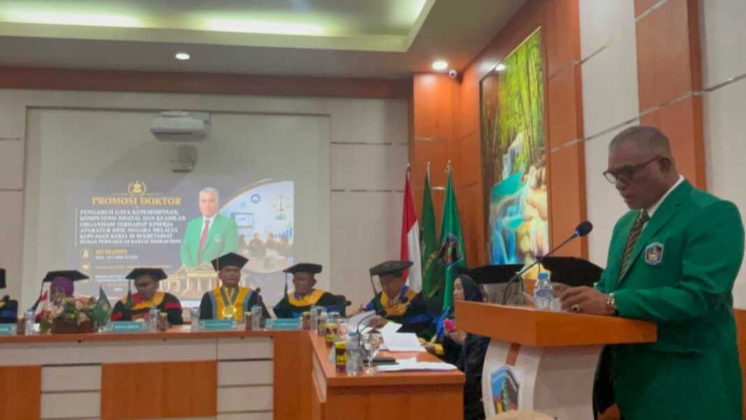 H. Muslimin Resmi Sandang Gelar Doktor Ilmu Manajemen
