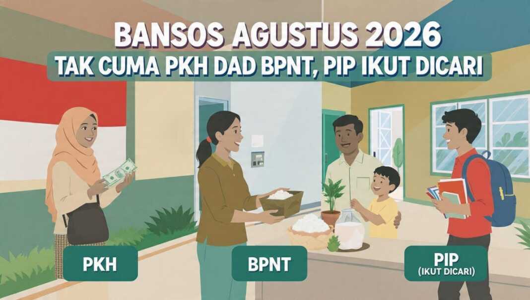 Pencairan bansos Agustus 2026