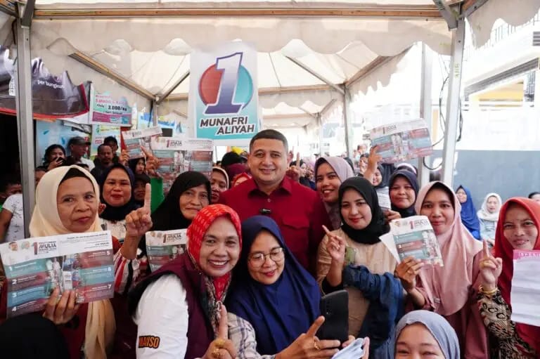 Appi berkampanye saat proses pemilihan Wali Kota Makassar tahun 2024.