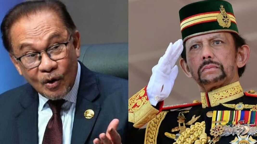 Perdana Menteri Malaysia Anwar Ibrahim dan Sultan Brunei Darussalam Hassanal Bolkiah dalam sorotan isu kabut asap lintas batas Asia Tenggara.