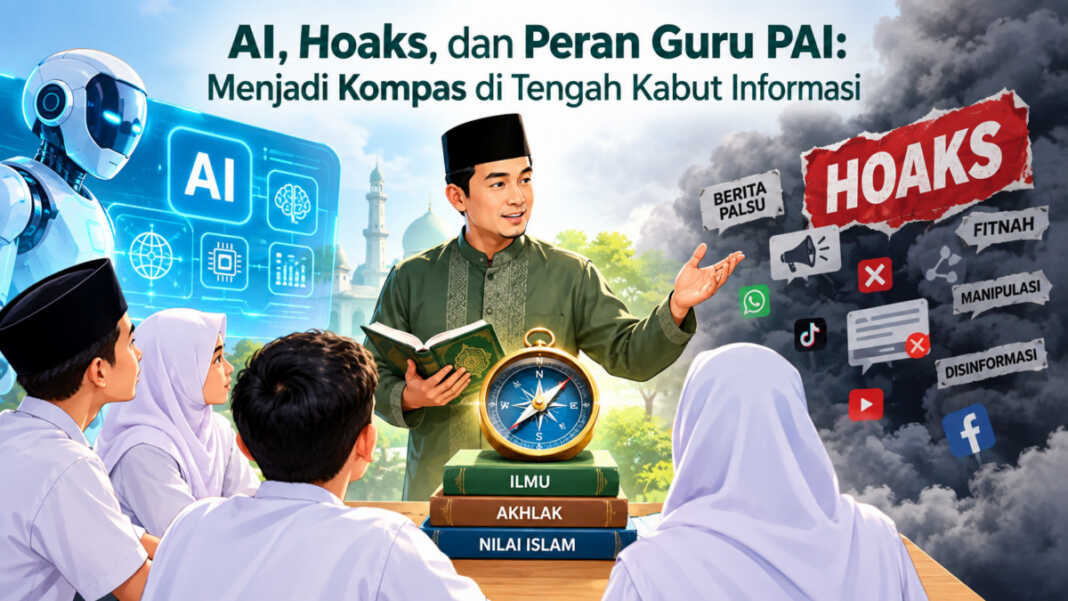 AI, Hoaks, dan Peran Guru PAI: Menjadi Kompas di Tengah Kabut Informasi