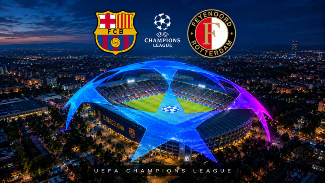 Barcelona vs Feyenoord pada Liga Champions, Kamis (10/9/2026) pukul 00.45 Wita atau Rabu (9/9/2026) pukul 23.45 WIB di Spotify Camp Nou