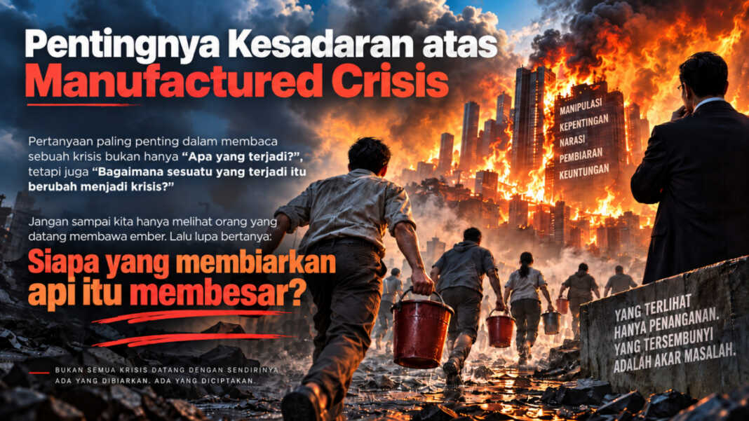 Pentingnya kesadaran Manuf actured Crisis.