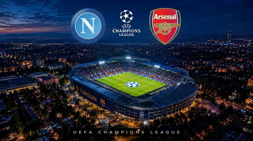 Napoli vs Arsenal pada Liga Champions 2026/2027 Stadion Diego Armamdo Maradona, Naples