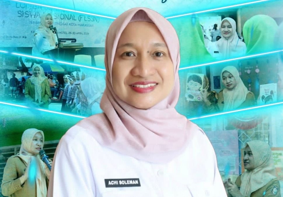 Kepala Dinas Pendidikan Kota Makassar Achi Soleman