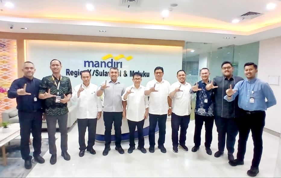 PWI Sulsel menjajaki kemitraan strategis dengan Bank Mandiri menjelang pelantikan pengurus periode 2026–2031 pada 17 Oktober 2026.