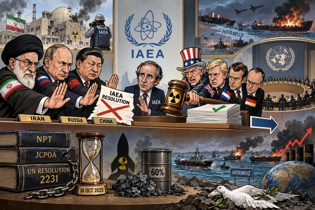 Iran, Rusia, dan China menolak resolusi IAEA di tengah memanasnya sengketa nuklir global dunia (Dok. Ilustrasi)