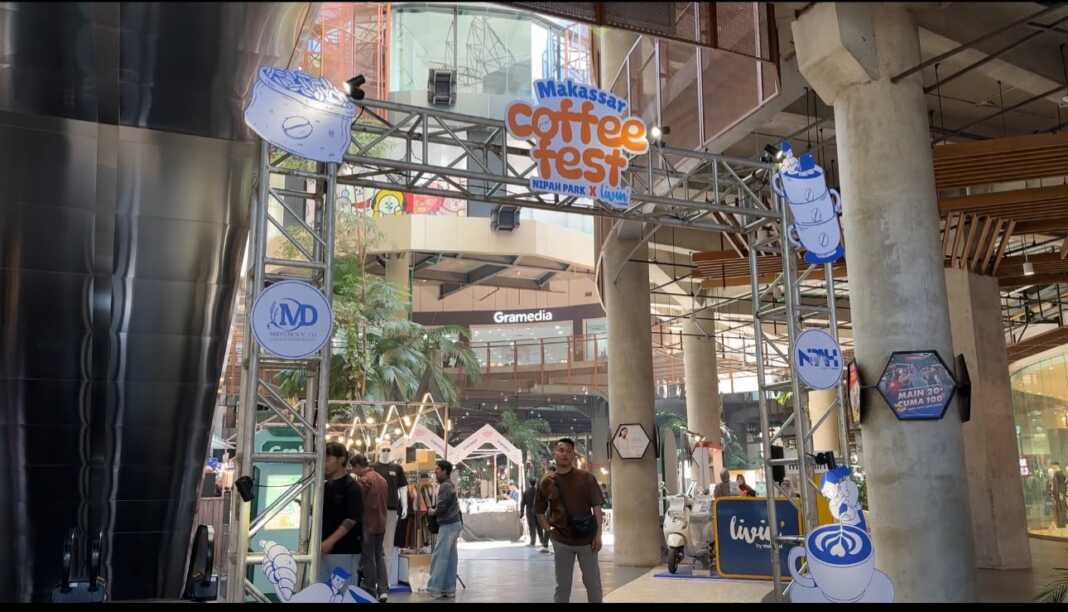Makassar Coffee Fest 2026 di Nipah Park menghadirkan beragam sajian kopi, Sabtu (19/9/2026).