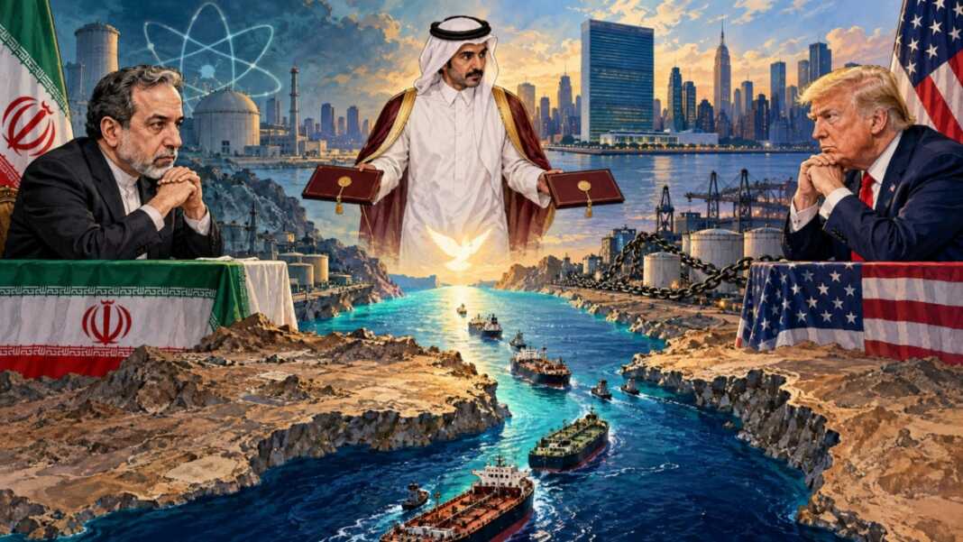 Mediator Qatar menjembatani Iran dan Amerika Serikat demi membuka Hormuz serta meredakan biaya perang
