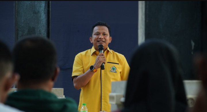 Partai Golongan Karya (Golkar) menunjuk Irwandi Burhan sebagai Pelaksana Tugas (Plt) Ketua DPD Partai Golkar Kabupaten Bone