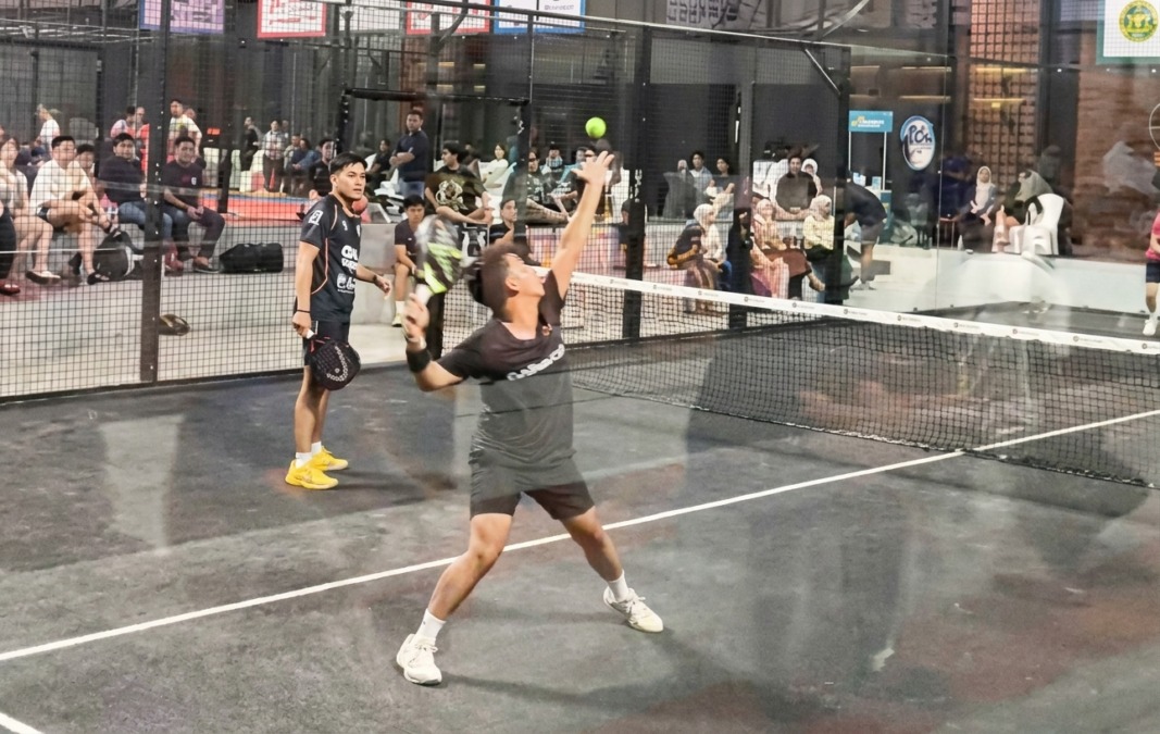Pemain level Gold dalam Tournament di Beach Padel Club, Rabu (16/9/2026).