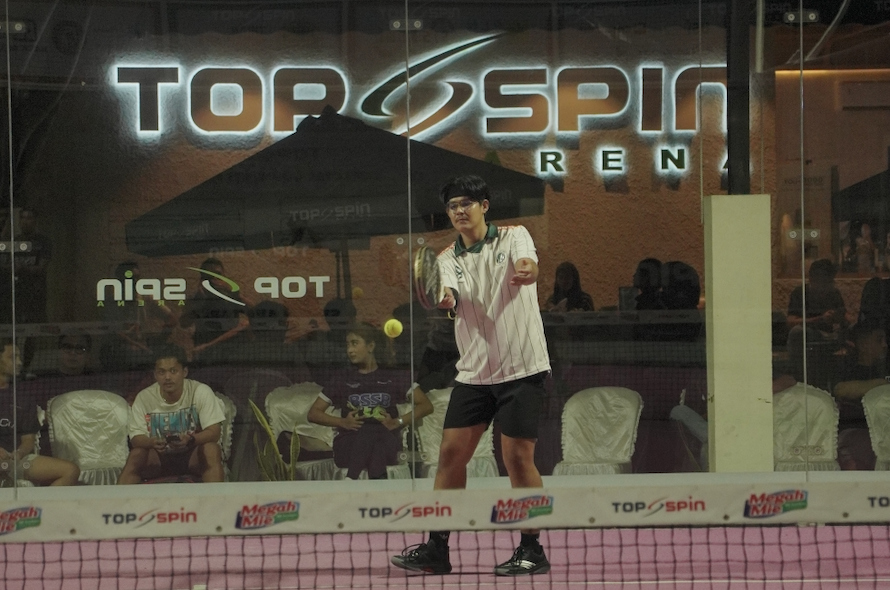 Pertandingan SulawesiPos Pentas Padel di Top Spin, Rabu (9/9/2026).