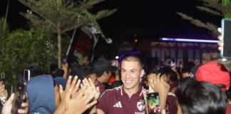 Pemain PSM Makassar dalam rangkaian PSM Fest 2026