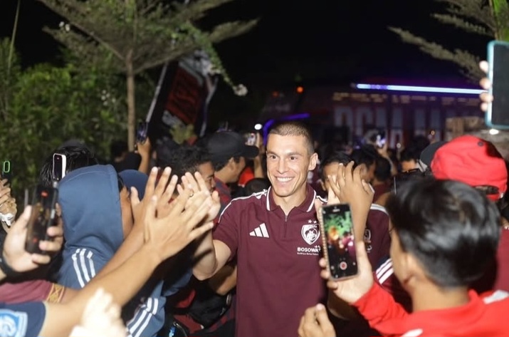Pemain PSM Makassar dalam rangkaian PSM Fest 2026