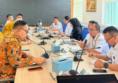 Wakil Bupati Bone saat melakukan kunjungan kerja ke KKP RI di Jakarta, Selasa (22/9/2026) untuk mendorong percepatan pelaksanaan Program Kampung Nelayan Merah Putih
