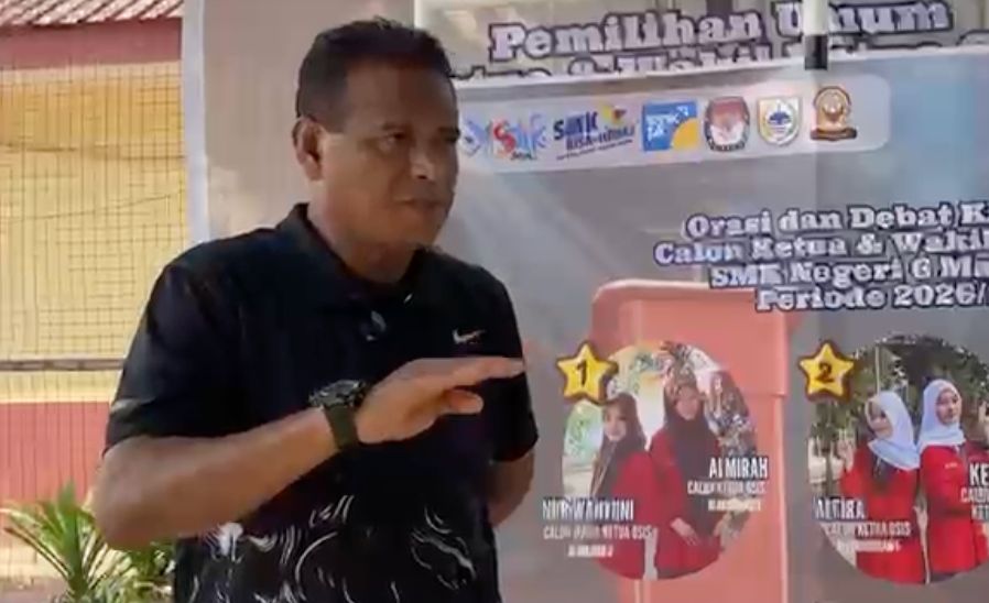 Wakil Kepala SMKN 6 Makassar Bidang Kesiswaan, Mahmud Kotta, S.Pd, mengatakan persiapan pemilihan telah memasuki tahap akhir