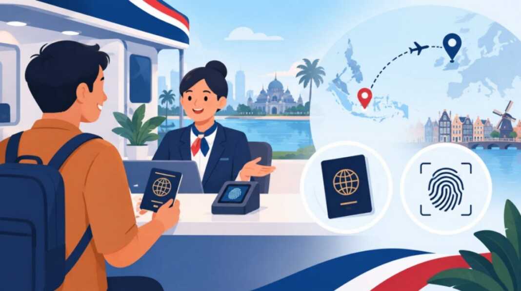 Layanan visa Belanda kini tersedia di Makassar, Medan, dan Ambon. Simak cara pengajuan, jadwal layanan, biaya, dan waktu pemrosesannya.