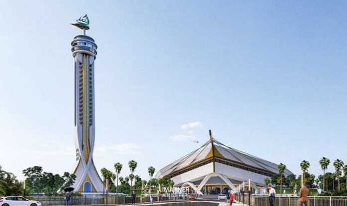 Masjid Hajjah Andi Nurhadi, Makassar.