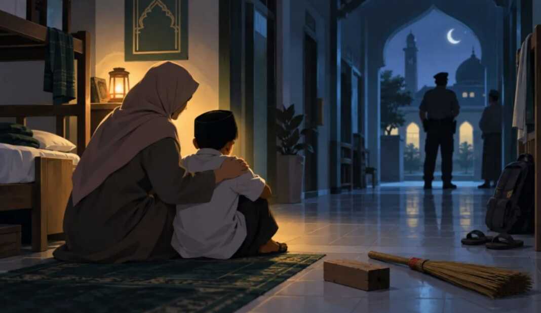 Santri Ponpes DDI Abrad Makassar diduga dianiaya ustaz hingga mengalami memar di wajah. Polisi mengamankan dan menahan ustaz tersebut.