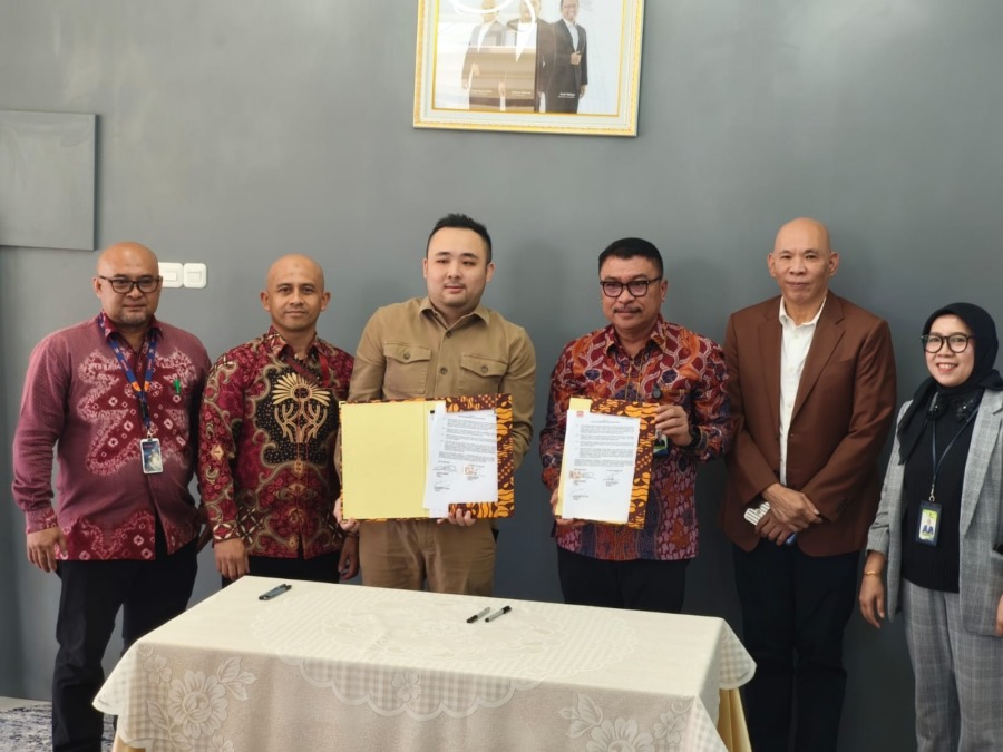 PT Bank Pembangunan Daerah Sulawesi Selatan dan Sulawesi Barat (Bank Sulselbar) resmi menjalin kerja sama strategis dengan Koperasi Simpan Pinjam (KSP) Nusantara (Kopnus) terkait penyaluran kredit pensiun melalui pola penerusan pinjaman (channeling scheme). di Gedung Kopnus CPI, Jalan Sunset Boulevard Ruko Cwalk No. 32, kawasan CPI, Makassar, Senin (28/9/2026).