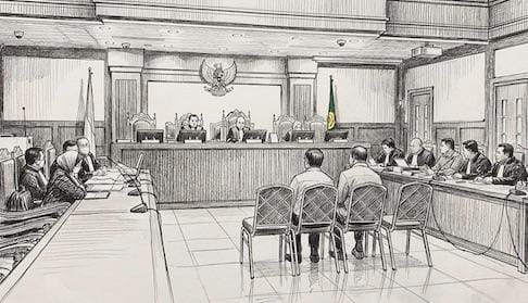 Anak Zarof Ricar, Ronny Bara Pratama, mengaku menjabat komisaris PT Sinar Riau Palm Oil dalam sidang kasus TPPU. Foto: Ilustrasi.