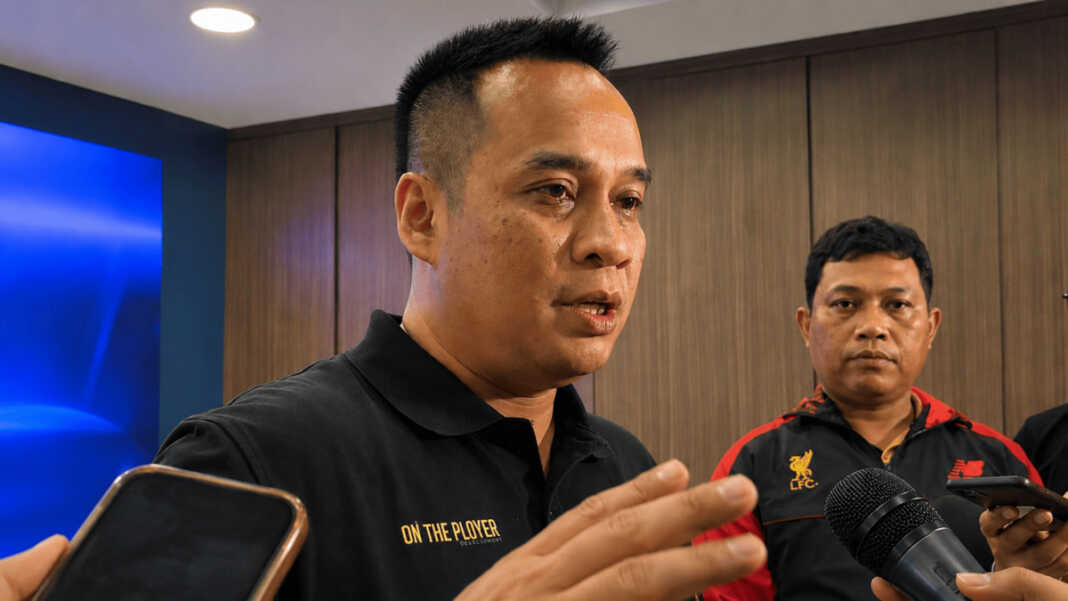 Legal Asosiasi Pesepakbola Profesional Indonesia (APPI) Mohammad Agus Riza Hufaida dalam forum Water Break PSSI Pers di Kantor I.League, Jakarta, Senin (31/8/2026)