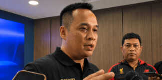 Legal Asosiasi Pesepakbola Profesional Indonesia (APPI) Mohammad Agus Riza Hufaida dalam forum Water Break PSSI Pers di Kantor I.League, Jakarta, Senin (31/8/2026)