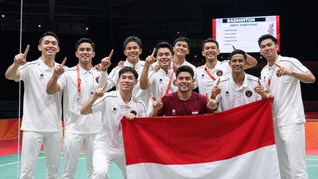 Ubed Antar Indonesia Raih Emas Beregu Putra Asian Games 2026