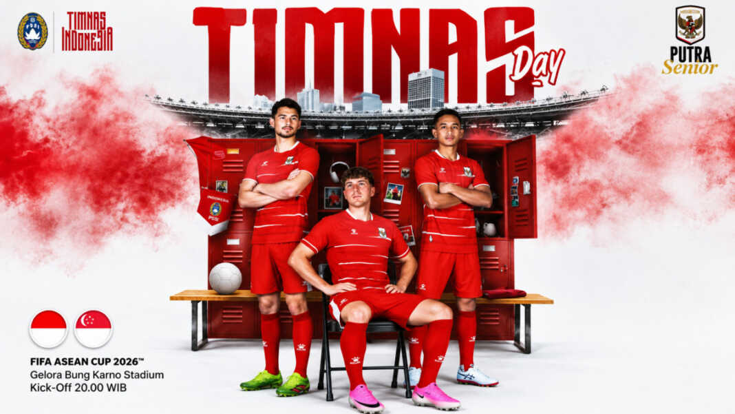 Indonesia diprediksi tampil dengan tiga bek dan kekuatan abroad, sementara Singapura mengandalkan blok 4-4-1-1pada laga pembuka Grup A Divisi 1 FIFA ASEAN Cup 2026 di Stadion Utama Gelora Bung Karno, Jakarta, Jumat (25/9/2026) pukul 21.00 WITA