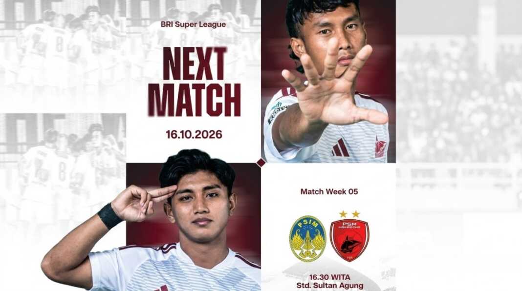 PSIM vs PSM digelar tanpa penonton di stadion sultan Agung, Jumat (16/10/2026)
