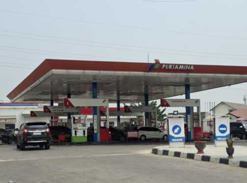 Kondisi SPBU Urip, Selasa (13/10/2026). Foto: Spos/Tari.