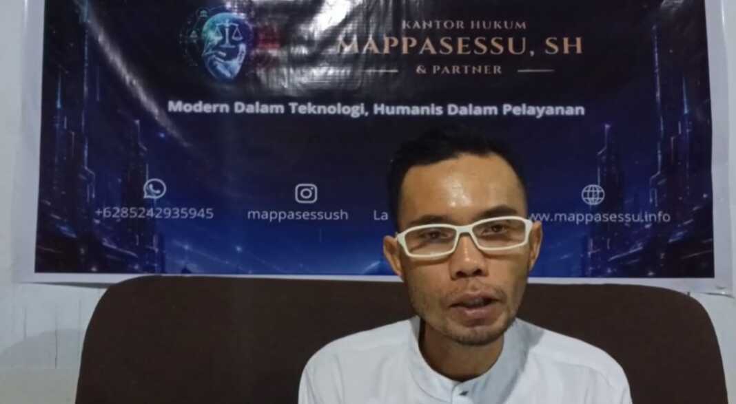 Putusan MA mengabulkan pemakzulan Bupati Gowa Husniah Talenrang. Mappasessu menjelaskan tahapan pemberhentian hingga kemungkinan gugatan PTUN. (Dok. Lawyer PERADI, Mappasessu)