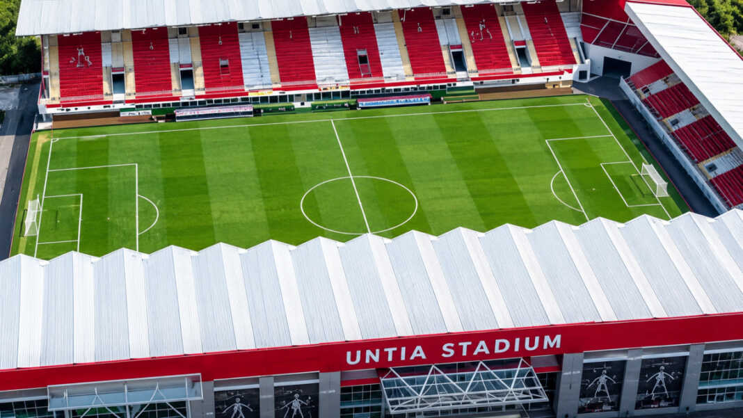 Stadion Untia Makassar ditarget groundbreaking awal Oktober 2026 dan penimbunan lahan selesai Januari 2027