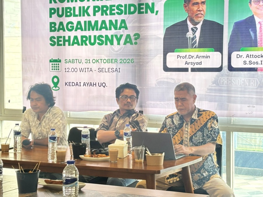 Dalam diskusi publik SulawesiPos.com, Attock Suharto menilai aspek logos komunikasi Presiden Prabowo perlu dibenahi agar lebih berbasis data
