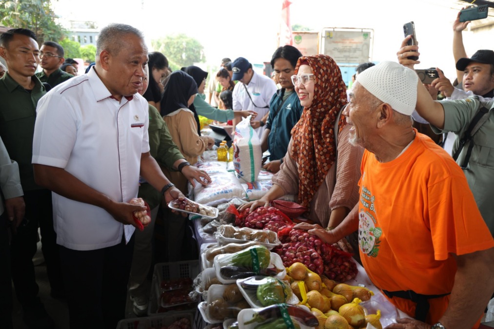 Gerakan Pangan Murah mencapai 11.349 kegiatan sepanjang Januari–Oktober 2026. Wamentan Saleh Mustafa mendorong optimalisasi bantuan pangan dan percepatan intervensi harga