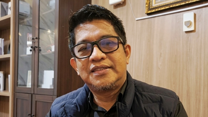 Wakil Ketua DPRD Gowa Hasrul Abdul Radjab, perwakilan Fraksi Gerindra