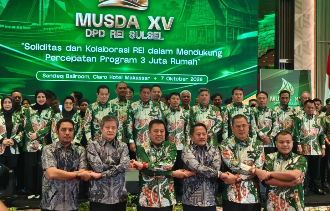DPP REI resmi melantik Badris Salam sebagai Ketua REI Sulsel periode 2026-2029. Pengurus baru didorong perkuat solidaritas dan majukan industri properti daerah.