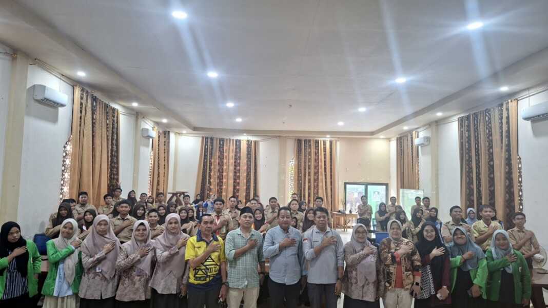 KPU Bone menggelar Goes To School di MAN 1 Bone untuk membekali pelajar dengan pemahaman demokrasi, hak pilih, dan tanggung jawab pemilih pemula.