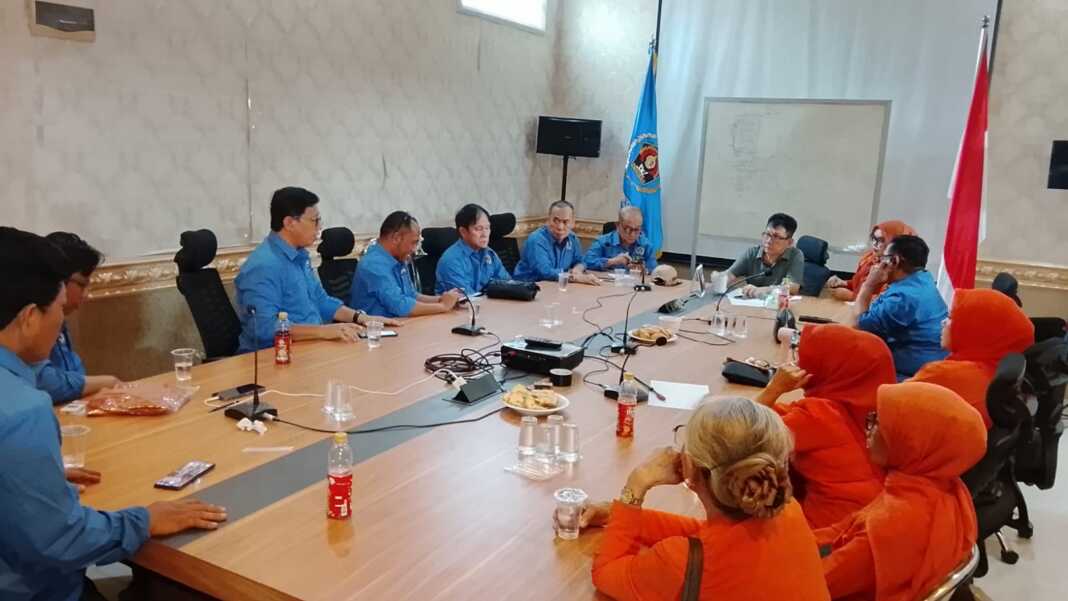 Rapat pengurus harian PWI Sulsel jelang pelantikan pengurus, 17 Oktober nanti
