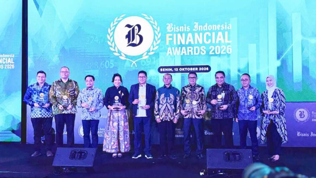 Bank Sulselbar meraih penghargaan Bisnis Indonesia Financial Awards (BIFA) 2026 dalam kategori 