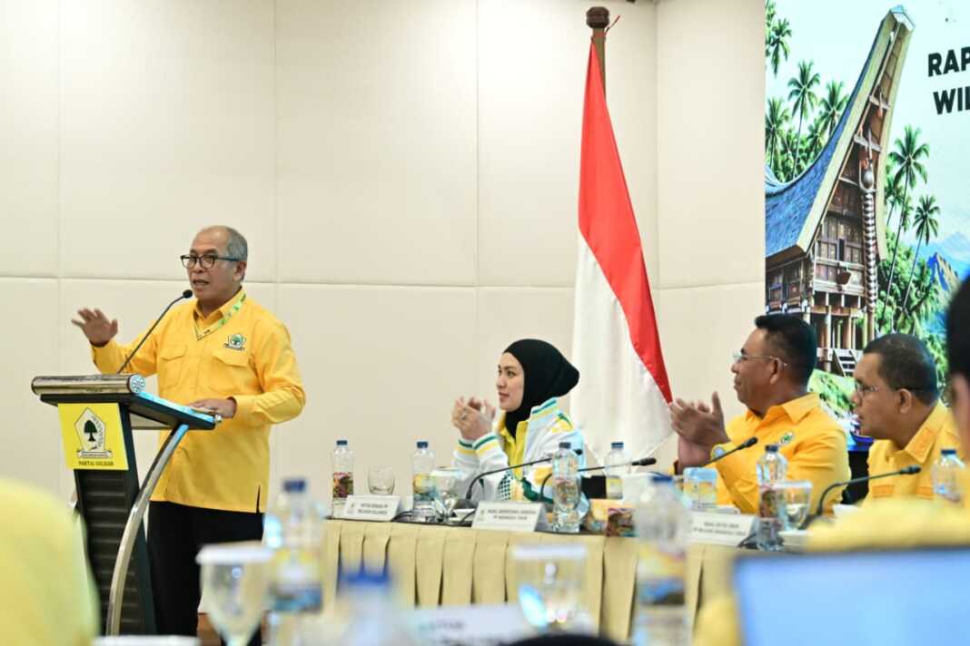 DPP Partai Golkar optimistis DPD I Golkar Sulsel di bawah kepemimpinan Ilham Arief Sirajuddin (IAS) mampu mencapai target penambahan 50 persen kursi DPR RI pada Pemilu 2029
