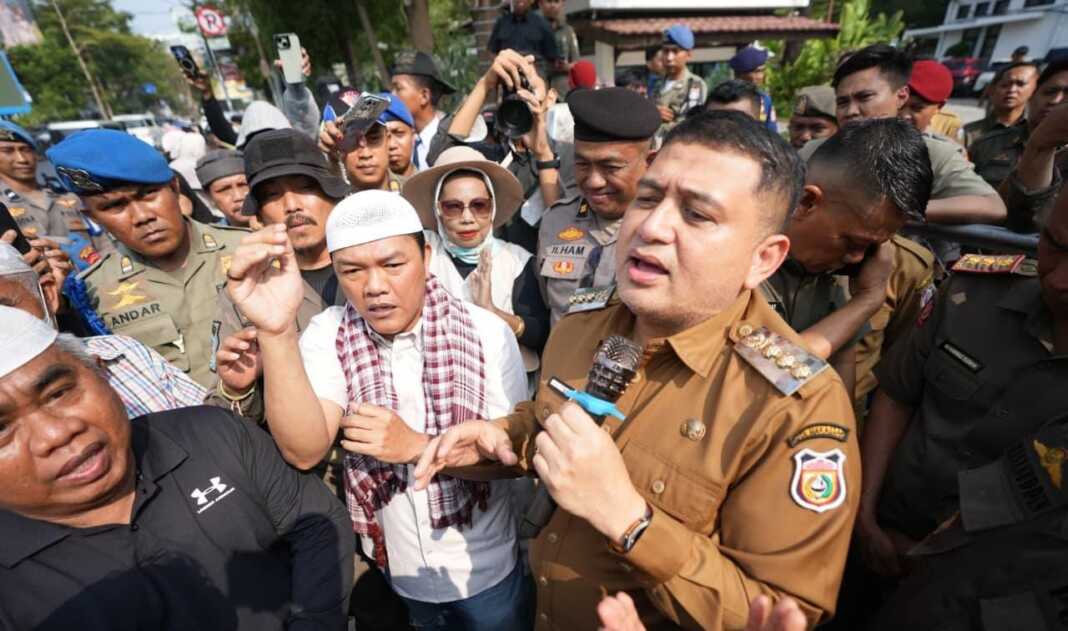 Appi tersebut saat menerima audiensi Gerakan Rakyat (GERAM) dari warga Tamalanrea di Kantor Wali Kota Makassar, Selasa (20/10/2026).