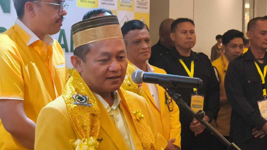 Sekjen DPP Golkar Muhammad Sarmuji, yang juga Menteri Perindustrian RI