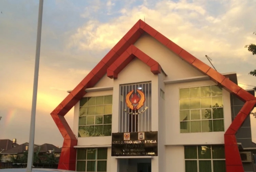 Kantor KONI Makassar di Jalan Kerung-kerung