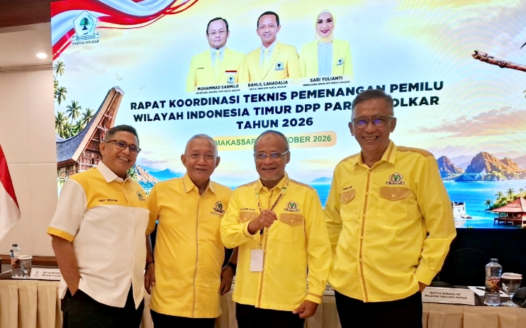 Partai Golkar menggelar Rakornis dan Bimtek di Makassar untuk mematangkan strategi Pemilu 2029 di Indonesia Timur, termasuk pemetaan politik hingga tingkat TPS.