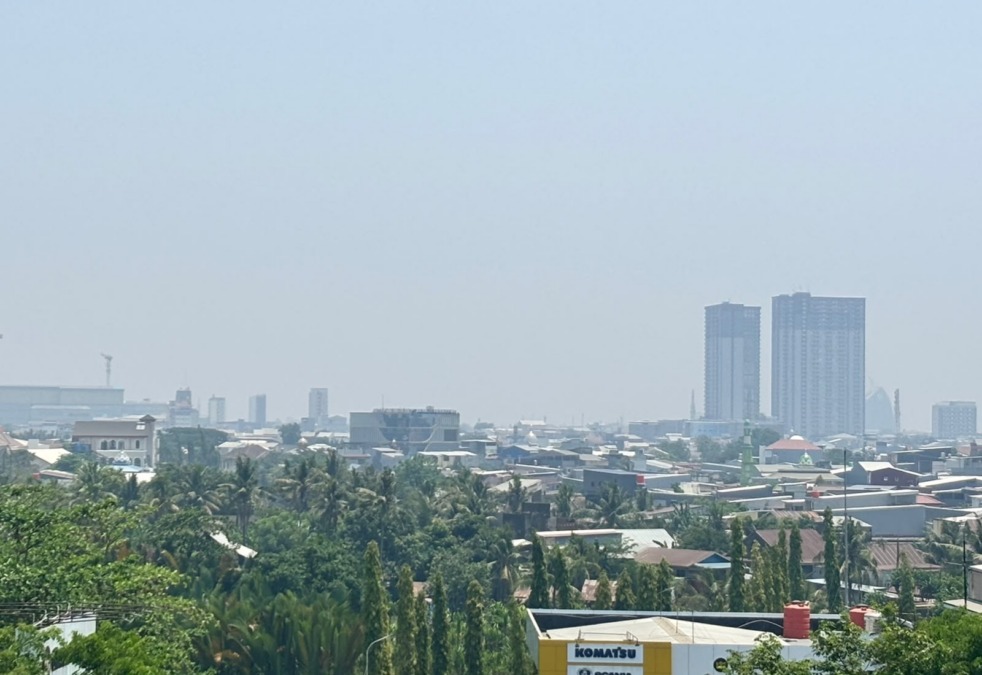 Kualitas udara Maros masuk kategori tidak sehat pada Sabtu (10/10/2026), dengan konsentrasi PM2.5 mencapai 80,5 µg/m³