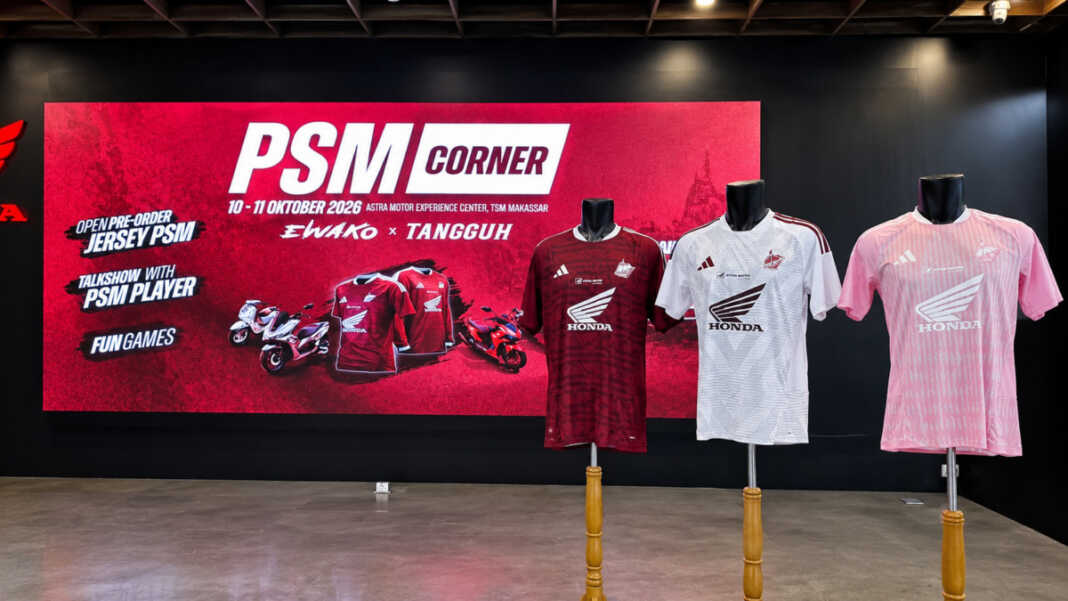 Jersey Authentic PSM 2026/27 mulai dijual Rp1.199.000 lewat pre-order offline di Makassar dan online hingga 15 Oktober