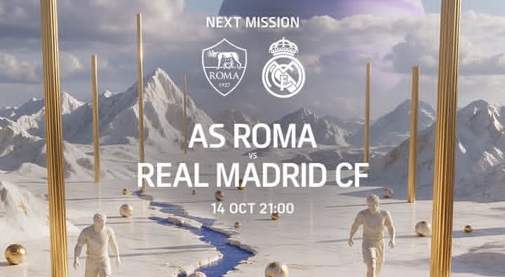 Roma menjamu Real Madrid pada matchday kedua fase liga Liga Champions UEFA 2026/2027 di Stadion Olimpico, Roma pada Kamis (15/10/2026)