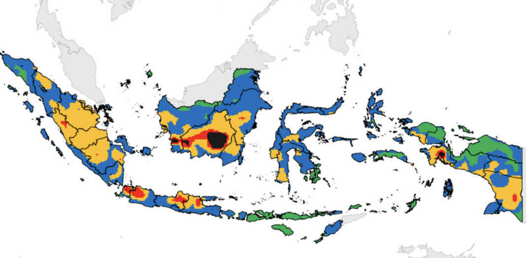 Sejumlah wilayah Sulawesi Selatan masuk zona kuning dengan kualitas udara tidak sehat. BMKG menyebut konsentrasi PM2.5 cenderung tinggi pada malam hingga pagi hari