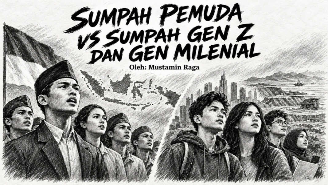 Sumpah Pemuda vs Sumpah Genz dan Gen Milenial.